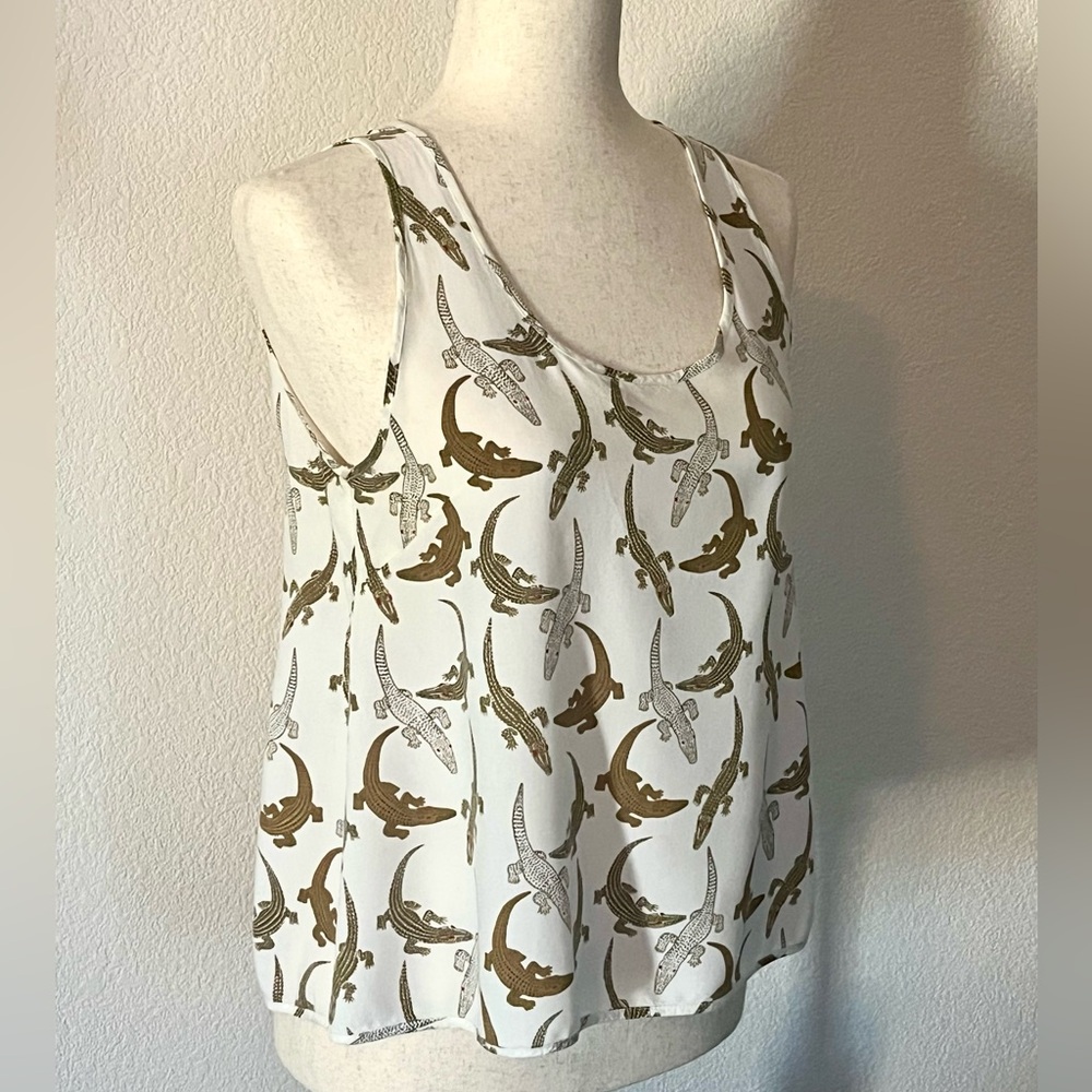 H&M Crocodile Tank Top